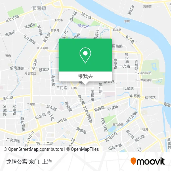龙腾公寓-东门地图
