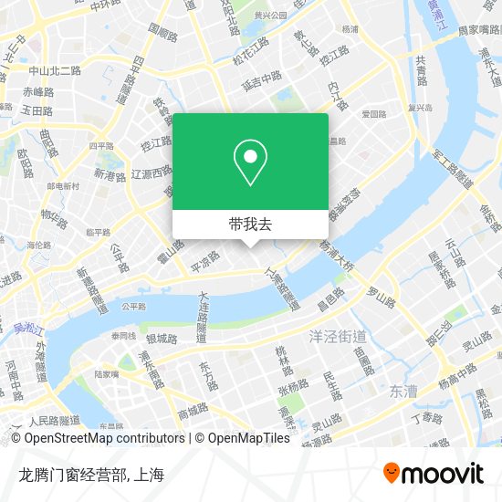 龙腾门窗经营部地图