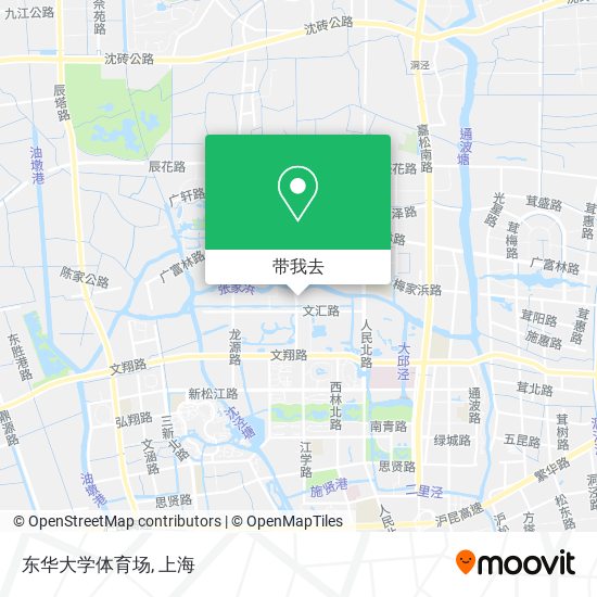 东华大学体育场地图