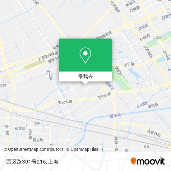 园区路301号216地图