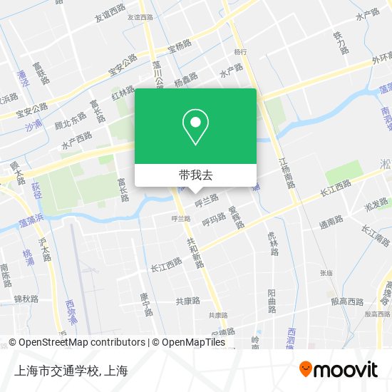 上海市交通学校地图