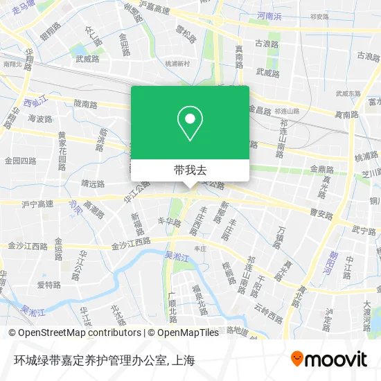 环城绿带嘉定养护管理办公室地图