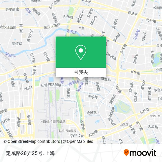 定威路28弄25号地图