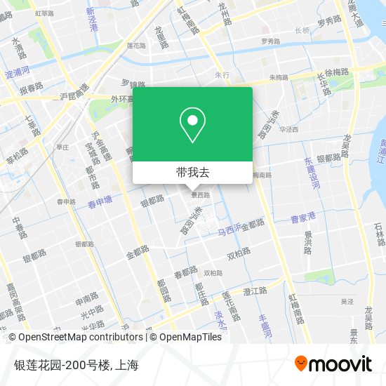 银莲花园-200号楼地图