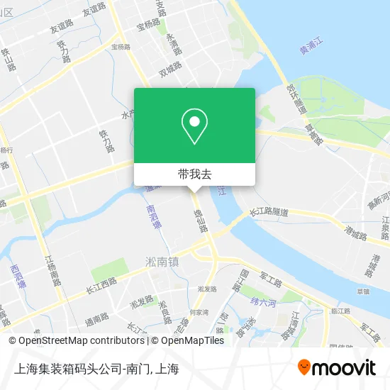 上海集装箱码头公司-南门地图