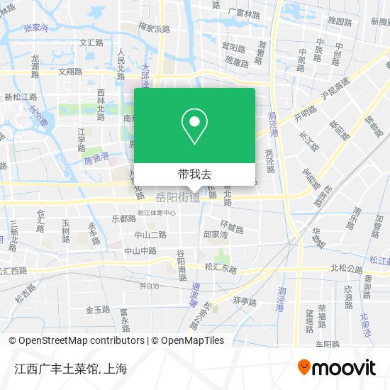 江西广丰土菜馆地图