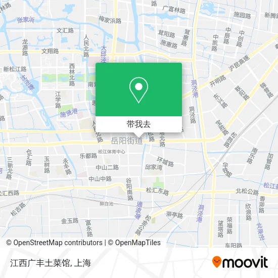 江西广丰土菜馆地图
