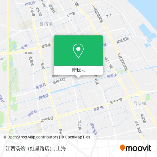 江西汤馆（虹星路店）地图