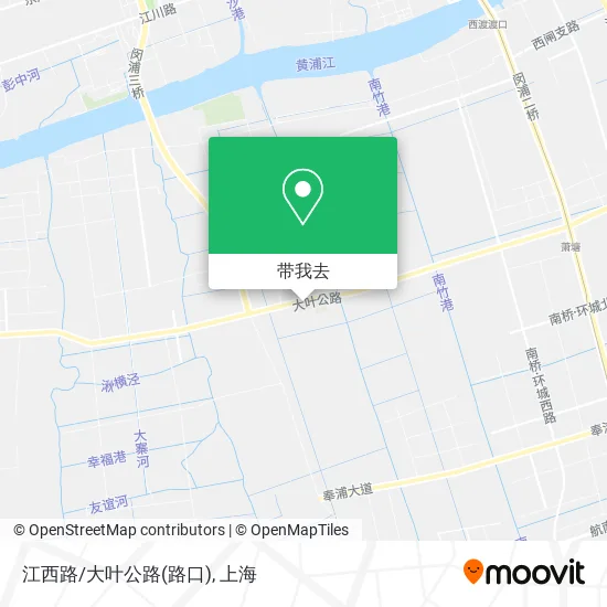 江西路/大叶公路(路口)地图