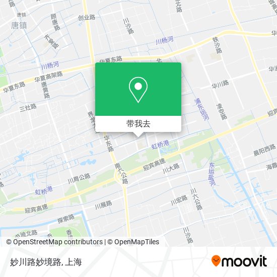 妙川路妙境路地图