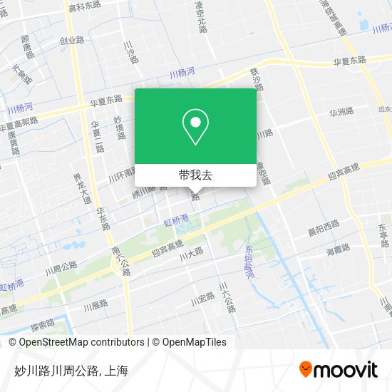 妙川路川周公路地图