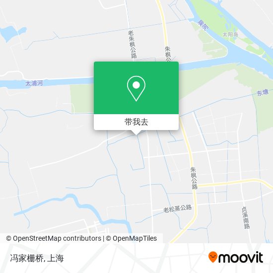 冯家栅桥地图