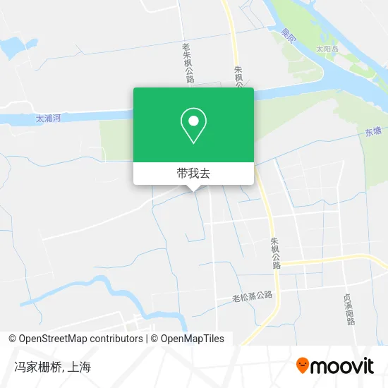 冯家栅桥地图