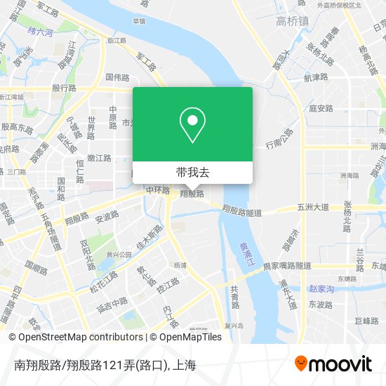 南翔殷路/翔殷路121弄(路口)地图