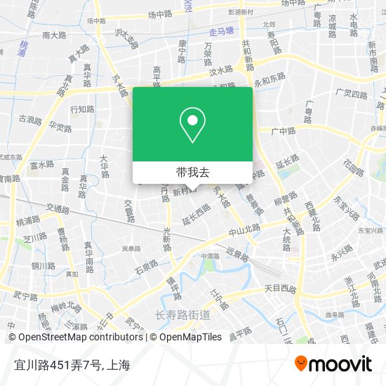 宜川路451弄7号地图