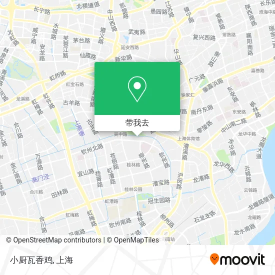 小厨瓦香鸡地图