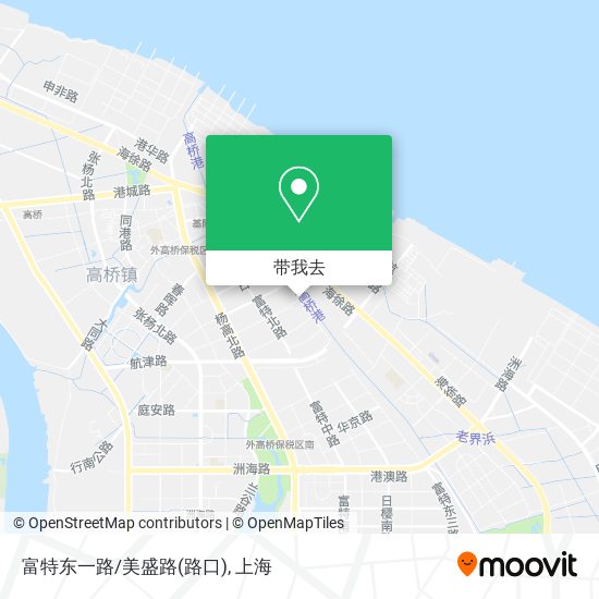 富特东一路/美盛路(路口)地图