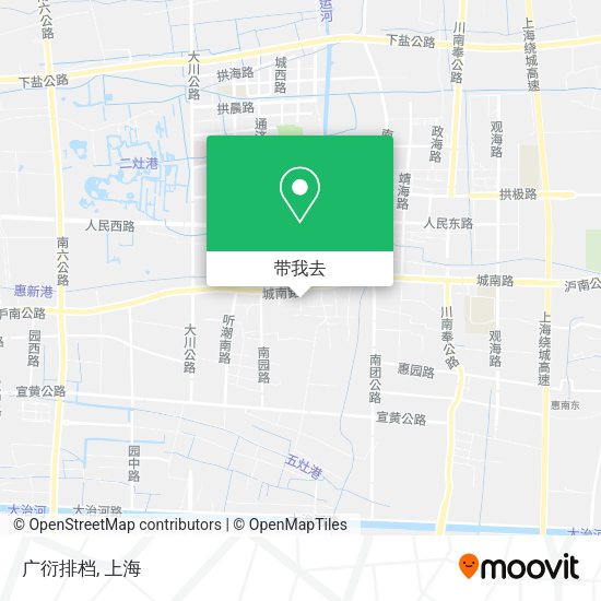 广衍排档地图