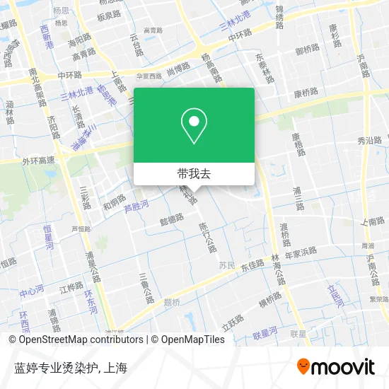 蓝婷专业烫染护地图