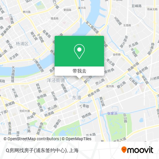 Q房网找房子(浦东签约中心)地图