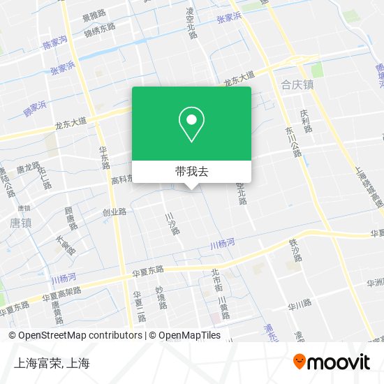 上海富荣地图