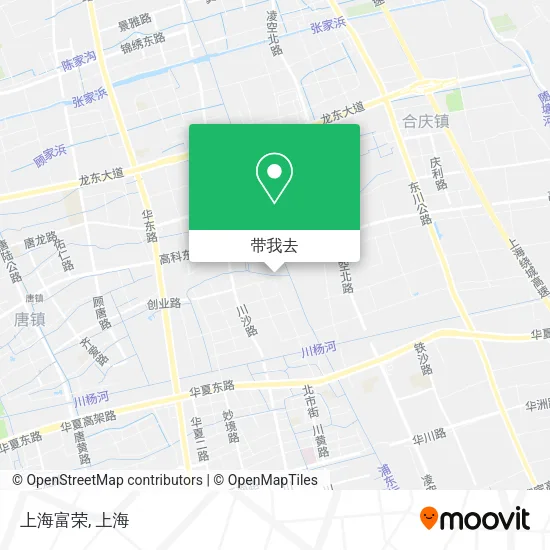 上海富荣地图