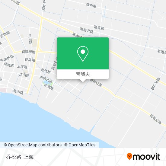乔松路地图
