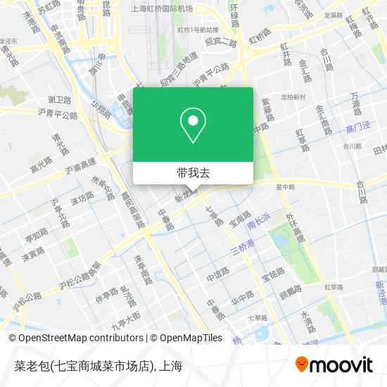 菜老包(七宝商城菜市场店)地图