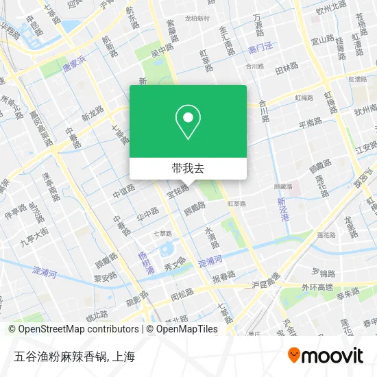 五谷渔粉麻辣香锅地图