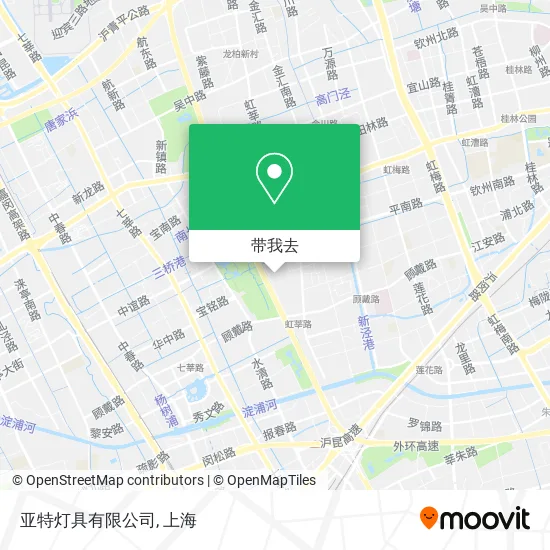亚特灯具有限公司地图