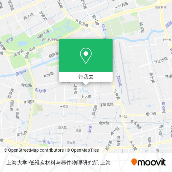 上海大学-低维炭材料与器件物理研究所地图