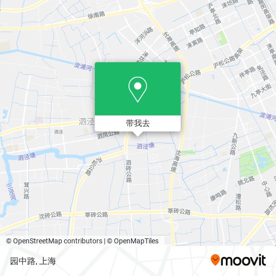 园中路地图