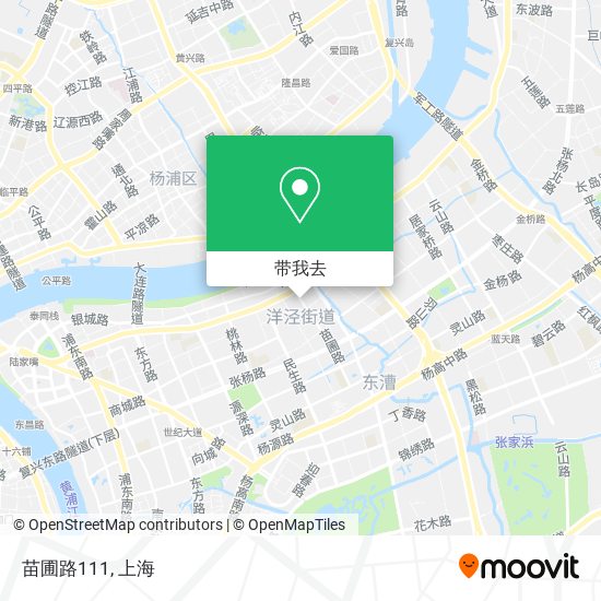 苗圃路111地图