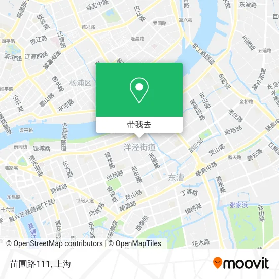 苗圃路111地图