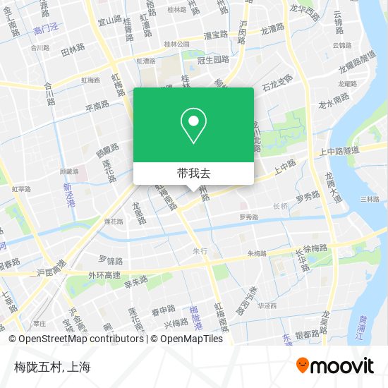 梅陇五村地图