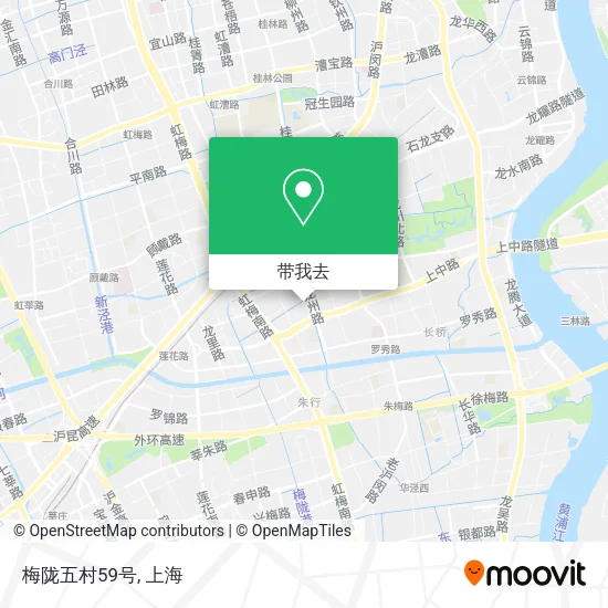 梅陇五村59号地图