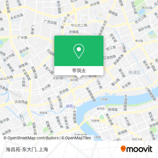海昌苑-东大门地图