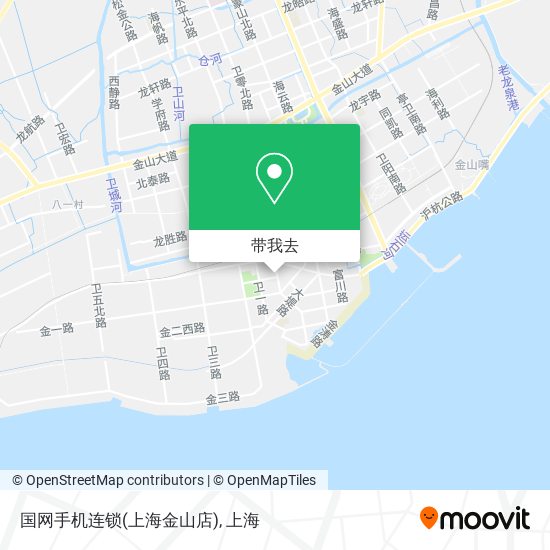 国网手机连锁(上海金山店)地图