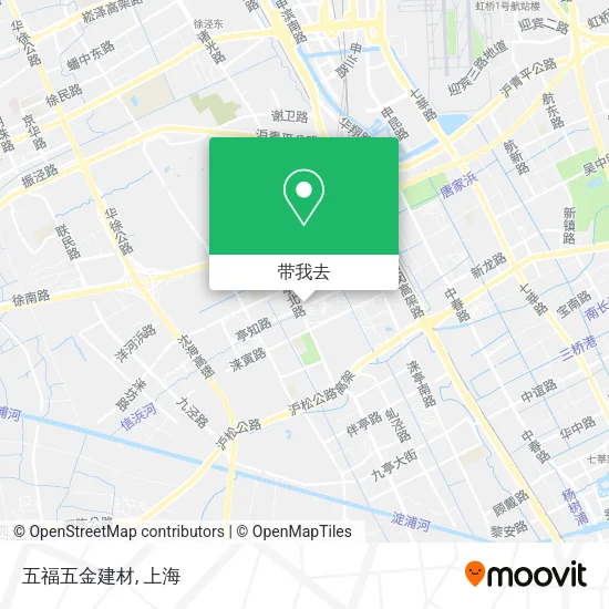 五福五金建材地图