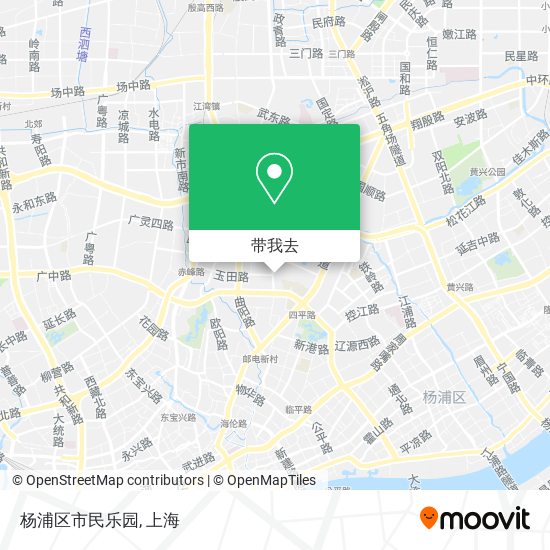 杨浦区市民乐园地图