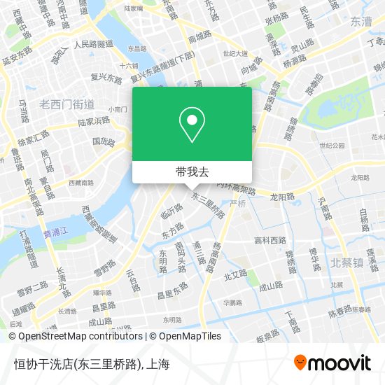 恒协干洗店(东三里桥路)地图