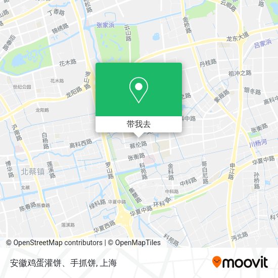 安徽鸡蛋灌饼、手抓饼地图