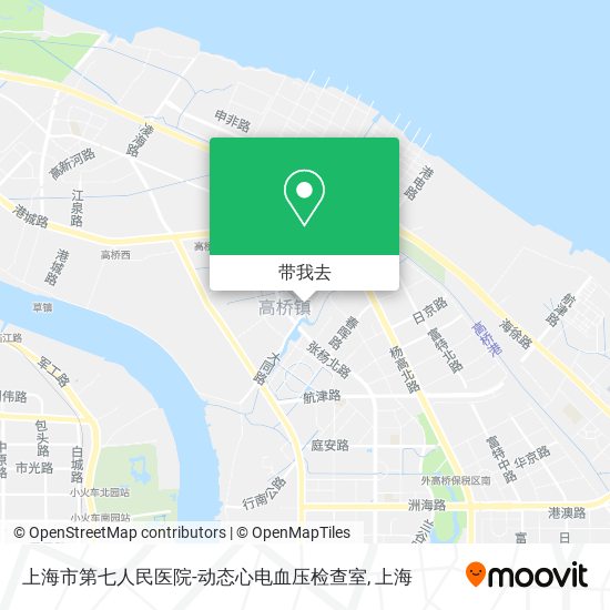 上海市第七人民医院-动态心电血压检查室地图