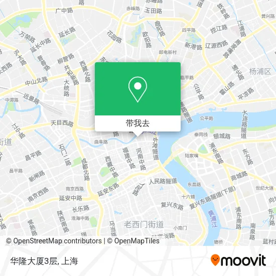 华隆大厦3层地图