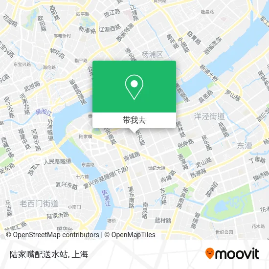 陆家嘴配送水站地图