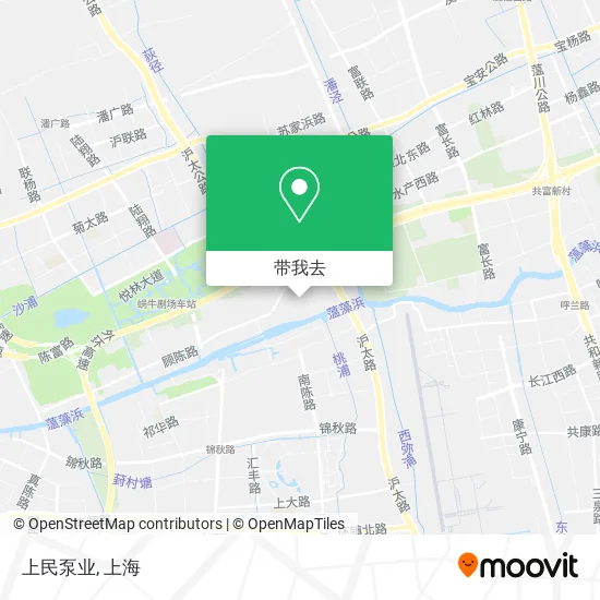 上民泵业地图