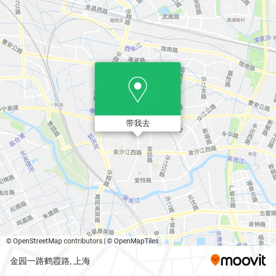 金园一路鹤霞路地图