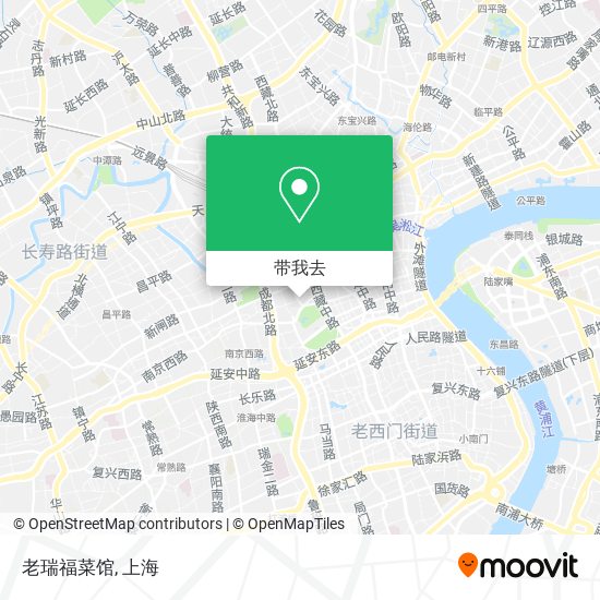 老瑞福菜馆地图