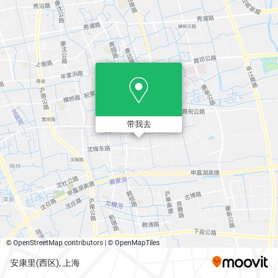 安康里(西区)地图
