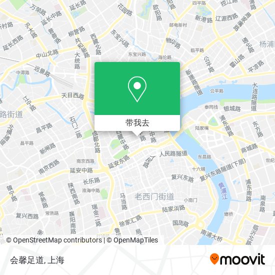 会馨足道地图